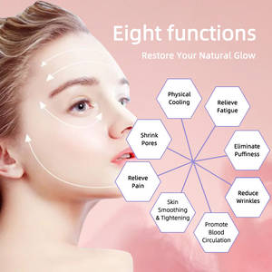 ロゴフェイススカルプティングアイスボールスモールシリコンフェイシャルコンターアイスキューブツールフェイスマッサージャーグローブモールドサロンスキンクーリングアイスローラー - Product Image 4