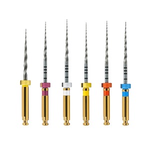 Amoladora de Conductos Radiculares Dentales de 25.4 mm con Cabeza Cónica, Varios Colores, para Máquinas Dentales con Gran Conicidad - Product Image 3