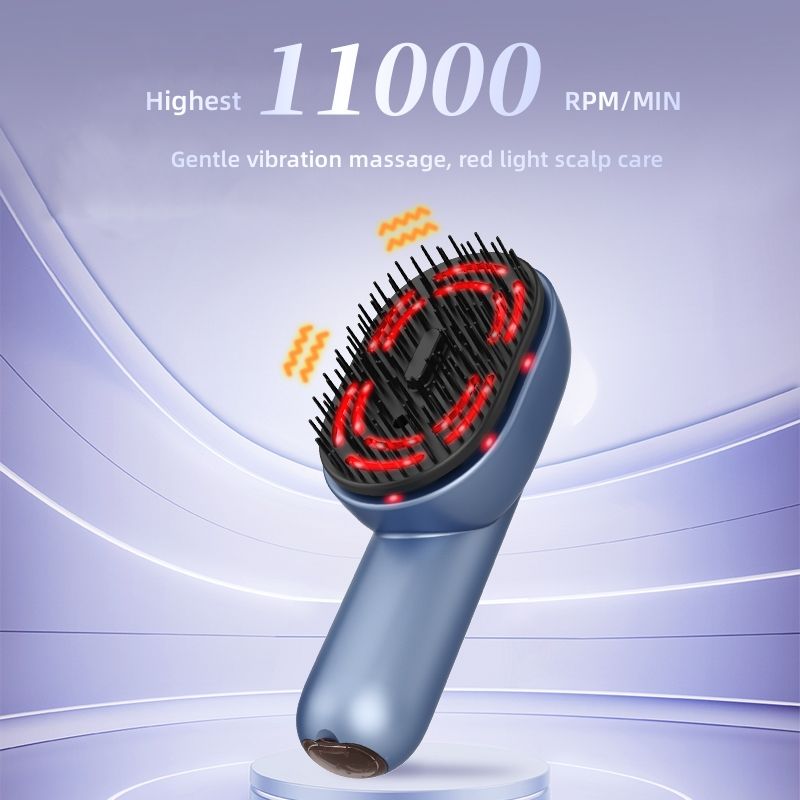 2 in 1 Multi Functional Red Light Hair Comb Massager Oil Applicator ...