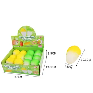 Toptan dekompresyon oyuncaklar sebze simülasyon çin lahana tutam stres topu çocuk çocuklar için