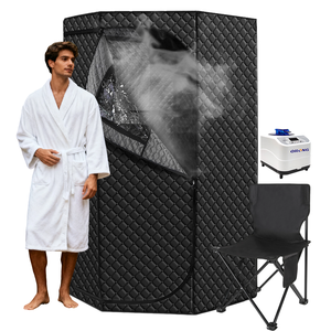 Sauna de Vapor Portátil de Acrílico de Tamaño Completo, <span class=keywords><strong>Spa</strong></span> de Cuerpo Completo, Ecológica, Fácil Instalación, Lujo para el Hogar y Exteriores - Product Image 1