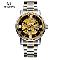 Winner — montre mécanique de luxe pour homme, bijoux, squelette, boîtier, personnalisé, haute qualité, Fashion