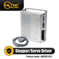 Driver de moteur pas à pas triphasé HLTNC 200kpps 60000 pas AC180-240V 7A HB3722 V2.0 pour CNC, imprimante 3D, machine textile