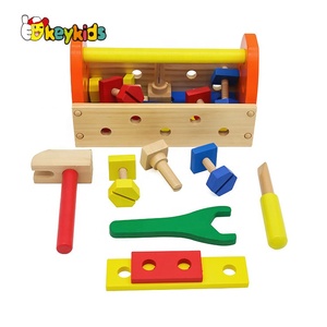 Boîte <span class=keywords><strong>à</strong></span> <span class=keywords><strong>outils</strong></span> en bois éducative personnalisable pour enfants, W03D135 - Product Image 3