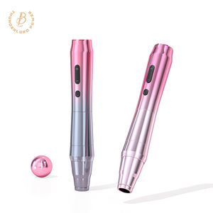 Biomaser Machine à tatouer sans fil Dermografo Maquillage permanent avec 2 têtes de batterie <span class=keywords><strong>Kit</strong></span> de microblading pour l'Académie - Product Image 1