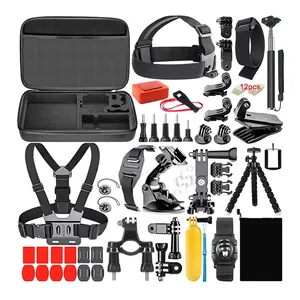 50 in 1 action camera accessories for gopro camera with the accessories bag for action camera gopro 10 9 8 7 6 5 4 3 Max 4K