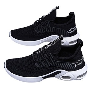 Chaussures <span class=keywords><strong>de</strong></span> marche respirantes pour hommes, style baskets, en gros, personnalisées, en noir, pour toutes les saisons - Fermeture à lacets - Product Image 6