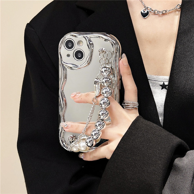 Creative Electroplating Heart Pattern for iPhone 16 Plus 15 14 Shockproof TPU Phone Case for iPhone 16 Pro Max