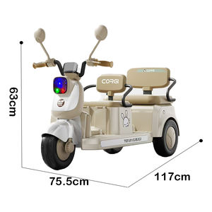 Детский электромобиль на аккумуляторе, <span class=keywords><strong>3</strong></span> колеса, пластиковый, по цене производителя, высокое качество - Product Image 2