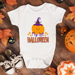 OEKO-<span class=keywords><strong>Disfraz</strong></span> de <span class=keywords><strong>Halloween</strong></span> para bebé recién nacido, ropa personalizada de transferencia de calor, mono espeluznante de algodón para bebé, niño y niña - Product Image 6