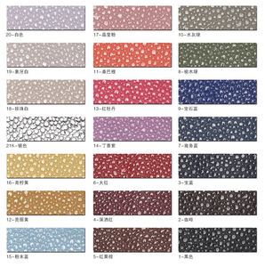 Inci desen kabartmalı Stingray balık cilt tahıl yapay PVC deri rulo çanta süslemeleri için - Product Image 6