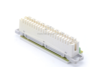 Bloc de jonction téléphonique Krone MT-2006, 10 paires, bande LSA, module PCB LSA, bande Krone avec vis