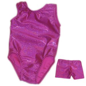 Vadulyer Groothandel Op Maat Beste Deals Spandex Meisjes Rythmic Gymnastiek Maillots Met Korte Broek - Product Image 6