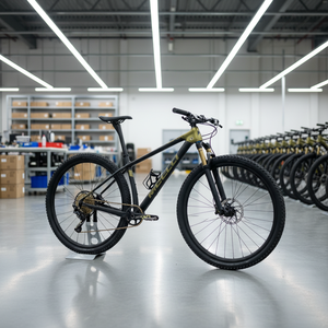 Vélo de Montagne Tout-Terrain Adulte Léger en Fibre de Carbone avec Cadre Rigide, Freins à Disque Hydrauliques 12 Vitesses et Suspension RockShox Standard – Vente en Gros - Product Image 1