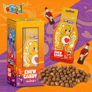 Caramelos Masticables Pequeños Tipo Millions, Marca Licenciada OEM, Directo de Fábrica, Sabor Cola, Bolsita de 16g, Caja de Exhibición con Ventana para 12 Unidades, Venta al por Mayor a Granel - Product Image 1