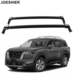 Barras Transversales para Techo de Auto JOESHIER, Aleación de Aluminio, 100 kg+, Portaequipajes, Rieles para Carga, Fácil Instalación para Nissan Pathfinder 2021+ - Product Image 4