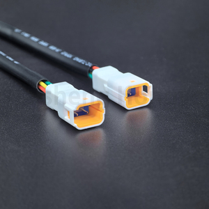 สายเชื่อมต่อกันน้ำ JST <span class=keywords><strong>JWPF</strong></span> 2.0 มม. ซีรีส์ 6 พิน แบบตัวผู้/ตัวเมีย รุ่น <span class=keywords><strong>06T</strong></span>/06R-<span class=keywords><strong>JWPF</strong></span>-<span class=keywords><strong>VSLE</strong></span>-<span class=keywords><strong>D</strong></span> สำหรับยานยนต์ - Product Image 2
