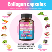 Capsules de collagène Vital Proteins ODM/OEM 14 en 1 pour adultes, amélioration du teint et de la fermeté de la peau, livraison rapide, vente en gros, stock disponible