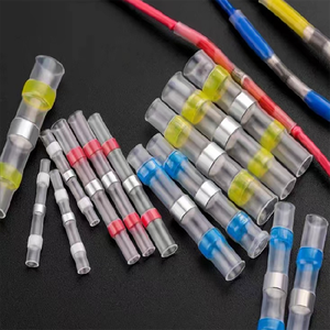 Kit de connecteurs de fils thermorétractables en cuivre étanches, plaqués étain, 600V, rapport de rétraction 2:1 pour épissage de câbles 22-18AWG - Product Image 2