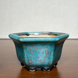 थोक छोटे सिरेमिक पौधे फूलों के बर्तन इनडोर आउटडोर बगीचे के उपयोग के लिए व्यावहारिक चमकदार फिनिश - Product Image 1