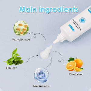 Gel Herbal de Ácido Salicílico para el Acné, Eficaz y Rápido, Mejora y Repara, Elimina las Espinillas, Crema Anti-Acné - Product Image 4