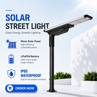 Lampe solaire LED monocristalline JKCSOLAR JKC-FX-60W 60W pour éclairage public, gradation DALI, garantie 3 ans, télécommande, alliage d'aluminium