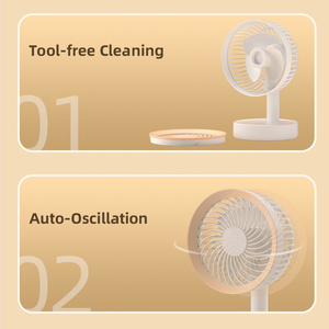 Ventilador de mesa de tres velocidades con carga USB de 5V, ventilador de escritorio de refrigeración por aire para uso doméstico y en <span class=keywords><strong>coche</strong></span> RV al aire libre - Product Image 3