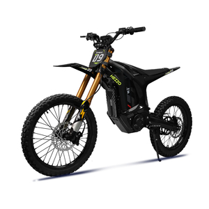 จักรยานยนต์ไฟฟ้า HEZZO D9PRO 72V 20KW 55Ah 63Mph  ทรงพลังสำหรับขับขี่ออฟโรด แรงบิด 600 นิวตันเมตร ระยะทางวิ่ง 93 ไมล์ พร้อมโช้คสีทอง - Product Image 1