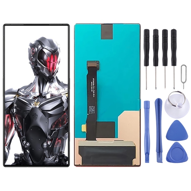 AMOLED Material LCD Screen for ZTE Nubia RedMagic 8 Pro NX729J With Digitizer Full Assembly