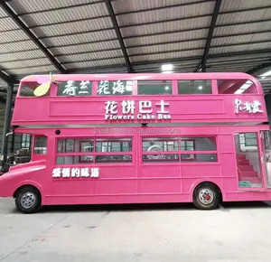 Haute qualité 3 Roue Concession Van <span class=keywords><strong>Usa</strong></span> <span class=keywords><strong>Bus</strong></span> Mobile Restaurant à vendre Vintage Food Caravan - Product Image 1