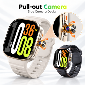 Reloj Inteligente Android M99 con Pantalla AMOLED de 2.4 Pulgadas, GPS, Monitor de Ritmo Cardíaco, Monitor de Sueño, Carga Magnética, Reloj Despertador para Hombres y Mujeres - Product Image 1