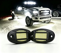 Feux de roche haute puissance 256 LED, accessoire automobile, systèmes d'éclairage pour camions, feux de roche sous châssis pour SUV tout-terrain