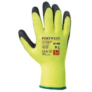 PORTWEST - A140BKRM Thermal Grip látex negro guante-EAN 5036108155446 GUANTES - Product Image 2
