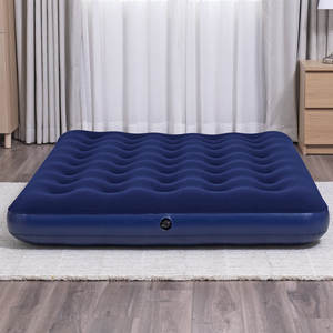 <span class=keywords><strong>Bestway</strong></span> 67002 cama de aire flocada de tamaño completo colchón de aire plegable <span class=keywords><strong>inflable</strong></span> cama de tamaño completo colchón de aire grueso <span class=keywords><strong>inflable</strong></span> doble B - Product Image 2