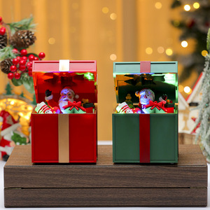 Decoraciones navideñas, escaparates navideños, decoraciones para escenas, cajas de regalo iluminadas, bolsas de regalo, cajas musicales y otras decoraciones. - Product Image 3