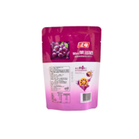Vente en gros 80g Fraise Raisin Saveur Confiture Fourrée Biscuit Sandwich Halal Biscuits Biscuits Croustillants Biscuits