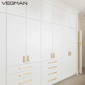 <strong>Thin</strong> Shaker <strong>Wardrobe</strong> Closet American Style Wooden Customized Durable Classical <strong>Wardrobe</strong> - Product Image 2