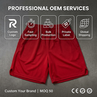 Shorts en maille RAMAX 250 GSM, haute densité, respirants, pour athlétisme, basketball, gym, personnalisables, vente en gros, MOQ 50