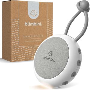 Máquina de ruido blanco portátil Blimbini con luz nocturna para bebés, diseñada en Alemania - Product Image 1