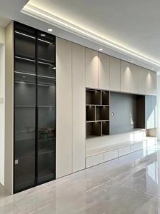 Mobile <span class=keywords><strong>TV</strong></span> <span class=keywords><strong>in</strong></span> <span class=keywords><strong>Legno</strong></span> Massello Stile Industriale Moderno per Soggiorno e Hotel, Arredamento per Sala da Pranzo - Product Image 3