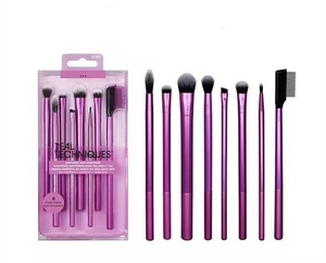 Ensemble de 8 pinceaux de <span class=keywords><strong>maquillage</strong></span> professionnels de précision pour les yeux, marque privée Real Technique 1991, pour les fards à paupières et les cils - Product Image 4