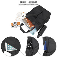 Grand sac fourre-tout pour hommes 2025 – Sacs à main vintage de luxe pour homme, style japonais et coréen, sacoche noire