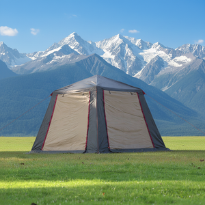 Support OEM/ODM Double-Layer Automatic Quick-Open Oxford Four-Season Camping Glamping <b>Tent</b> <b>Waterproof</b> Sun Protection Portable - Product Image 2