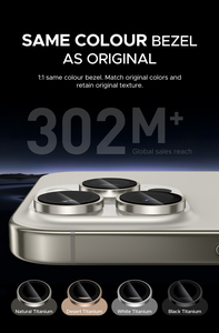 Phim cường lực kính cường lực PVD độ cứng 9, chất lượng cao, bảo vệ ống kính camera cho 13 14 15 16 17, dễ dán - Product Image 4