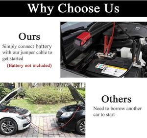 GRZWAYS Câbles de Démarrage Automobile 2FT 8AWG en Silicone Compatibles avec Batteries Milwaukee M18 18V, Température 392℉ 200℃ - Product Image 6