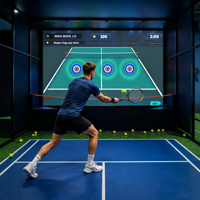 Balles multi-tailles pour appareil tactile interactif, balles de football, de tennis et de jeu XOX pour jeu tactile interactif par projection