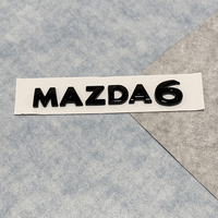Autocollants de remplacement pour emblème et badge de coffre arrière 3D en ABS pour Mazda CX-5/CX-50/CX30 avec adhésif puissant (réutilisables)