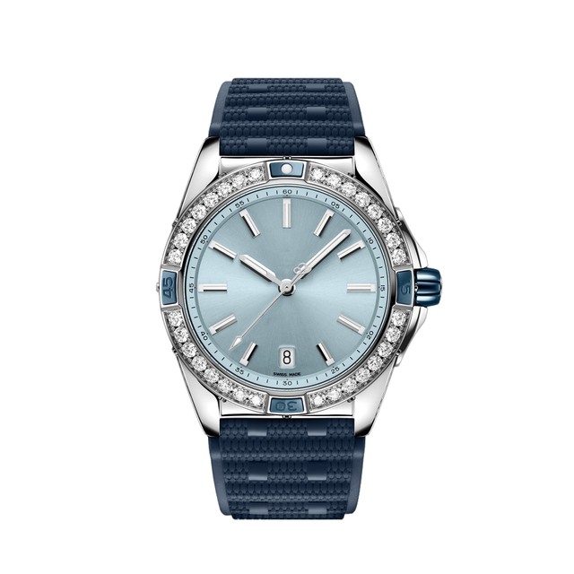 High Quality Luxury Mechanical Sport Watch with Stainless Steel Strap Iced Out Moissanite Watch Luminous Movement