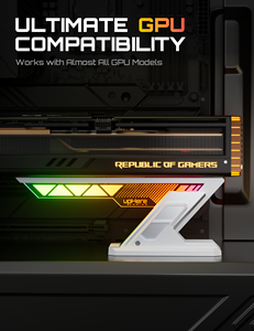 <span class=keywords><strong>Support</strong></span> de <span class=keywords><strong>carte</strong></span> <span class=keywords><strong>graphique</strong></span> ARGB GB10 pour GPU, anti-affaissement, compatible ARGB 5090 - Product Image 3