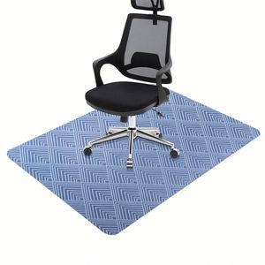 ALLIIFEMATS Non-Slip PVC <b>Chair</b> <b>Mats</b> Fashionable Cushioned Floor Protector Adds Security to Home - Product Image 2